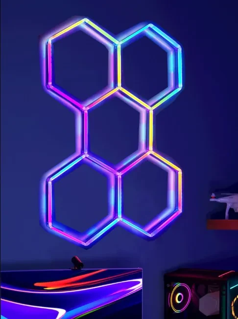 Led Hexagon Rgb