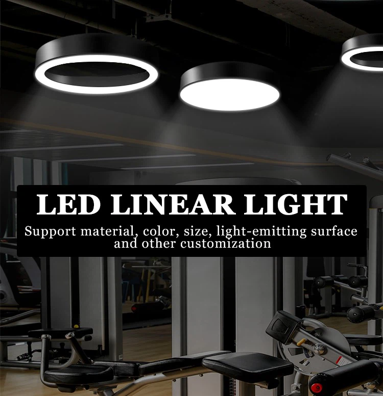 Circular Led Linear Pendant Lights Circular Led Linear Pendant Lights